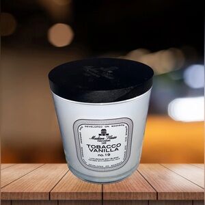 NEW! Maison des Bougies Madison House Perfumers Tobacco Vanilla Candle 13.5 oz